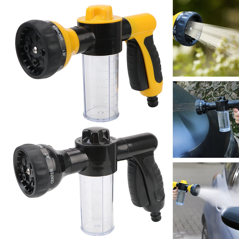 

Auto Foam Lance Car Washer Sprayer Portable 3 Grades Adjustable Nozzle Jet Water Gun High Pressure Wash Tools