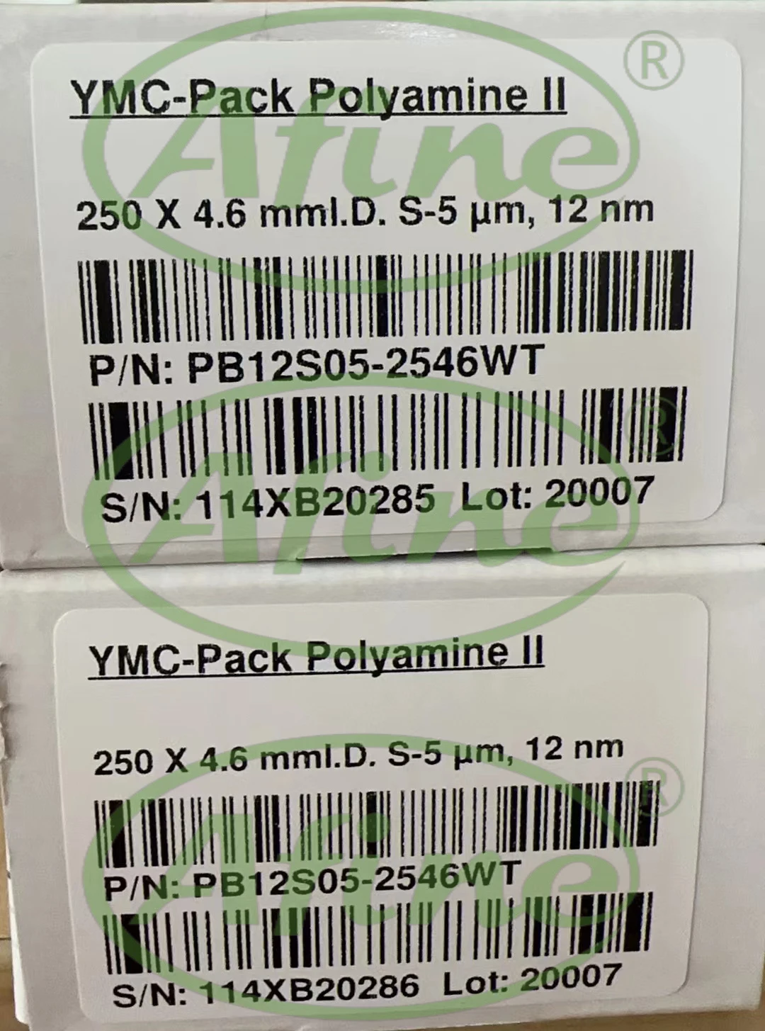 AFINE YMC PB12S05-2546WT диаметр 4 6 мм. Колонка Polyamine II HPLC 12 нм S-5 мкм 250 x мм