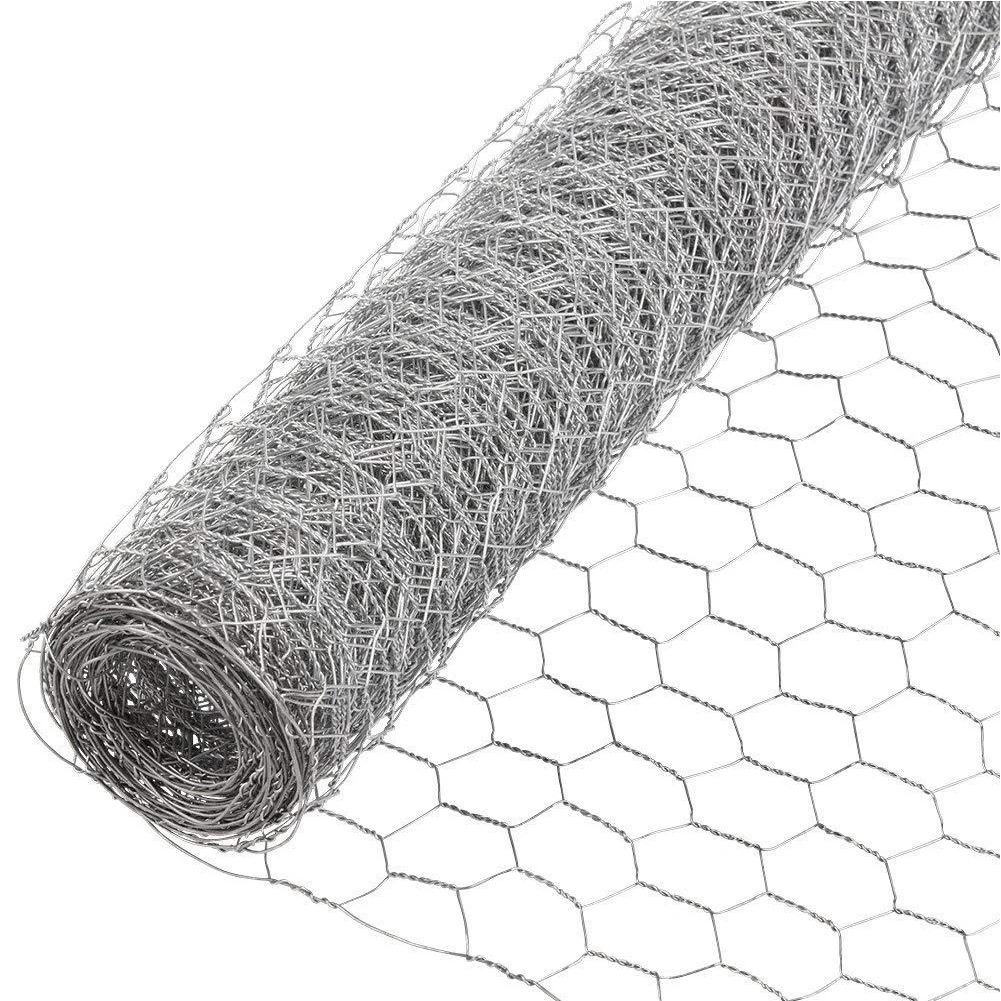 

0.35x4m Hexagonal Chicken Wire Practical For Garden Mesh Lightweight Protection Accessories Galvanized Netting Durable DIY Craft