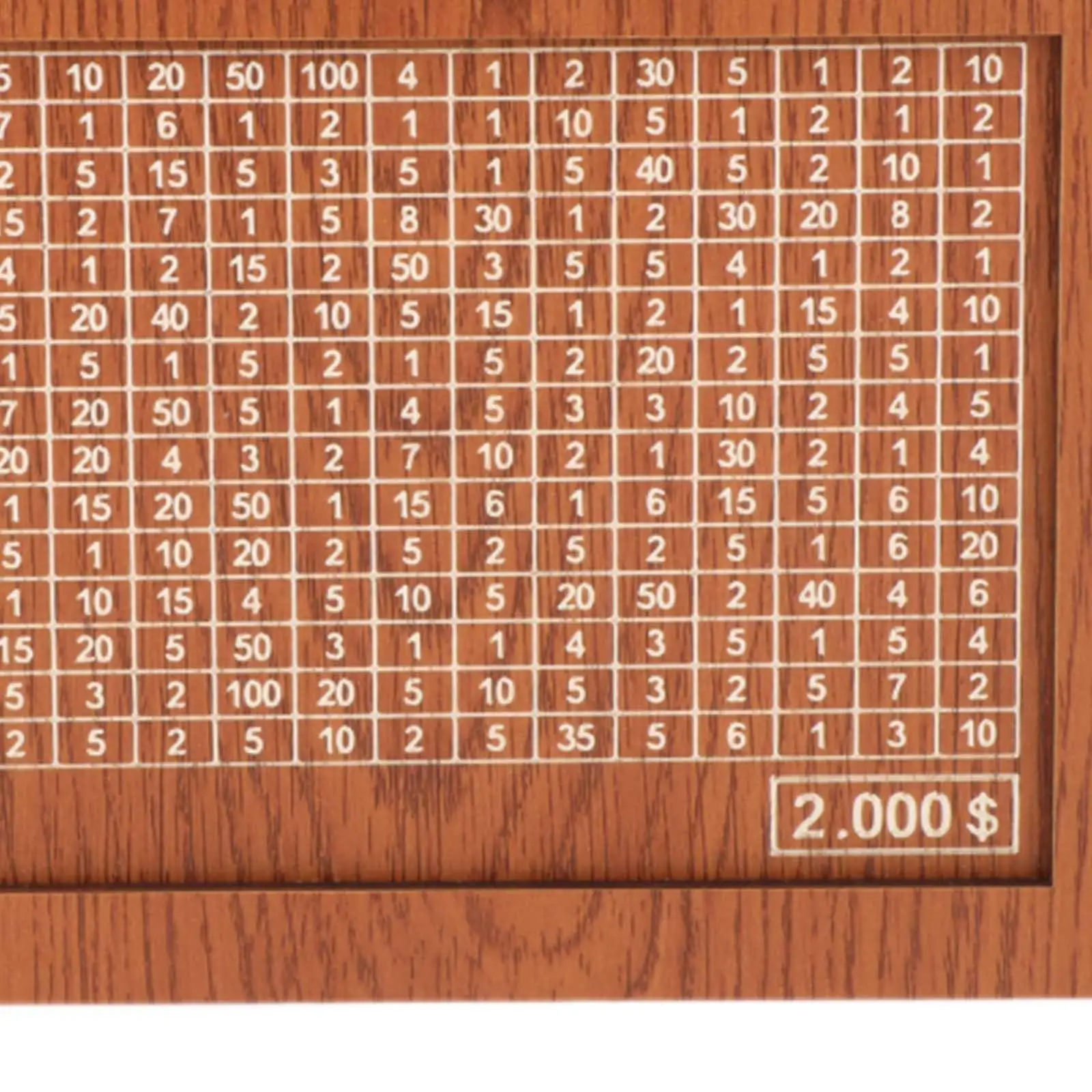 Копилка с мишенью для денег и числами