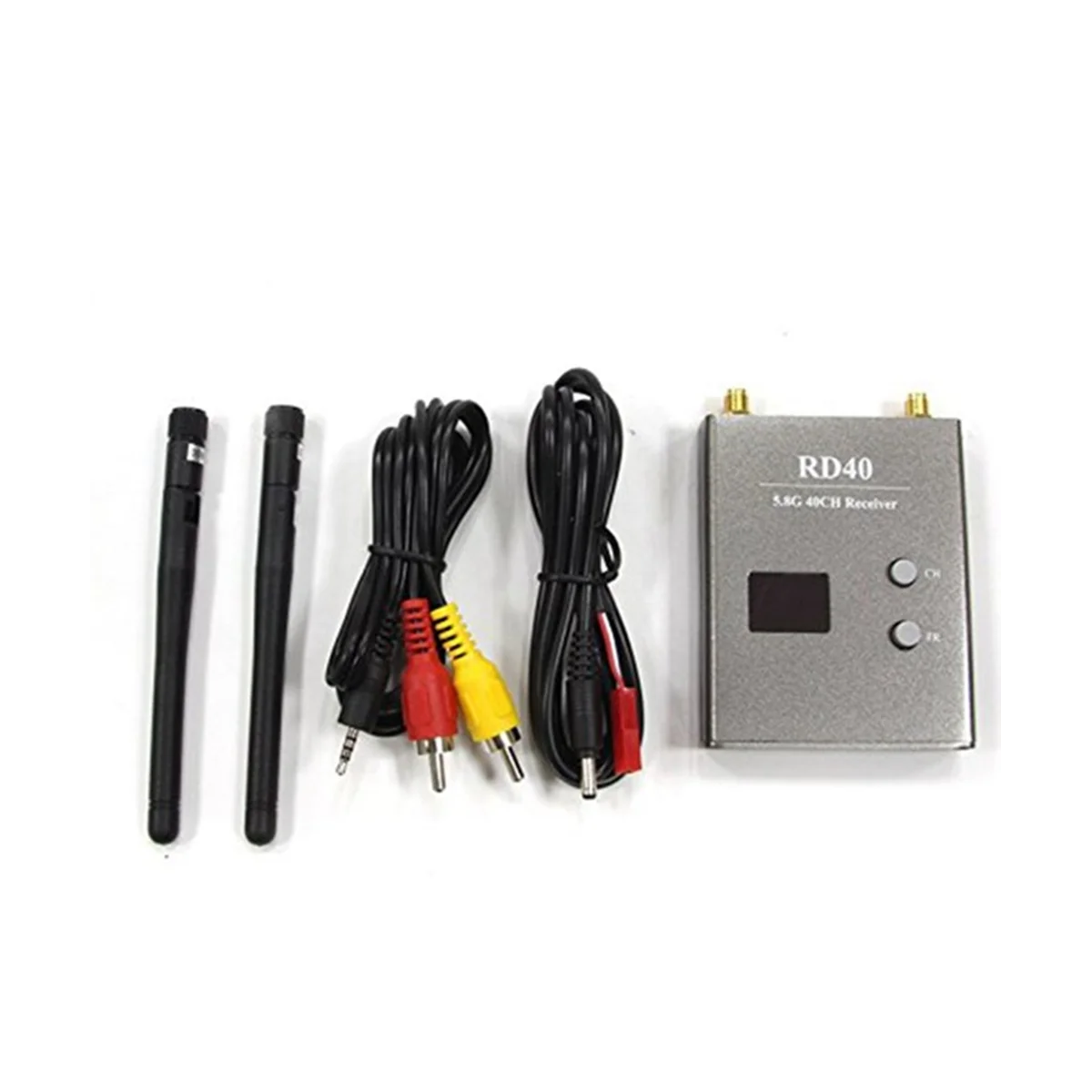 

5.8GHZ 48Channel RD40 Raceband Dual Diversity Receiver with A/V and Power Cables for Rc Racing Drone Quadcopter VS RC832