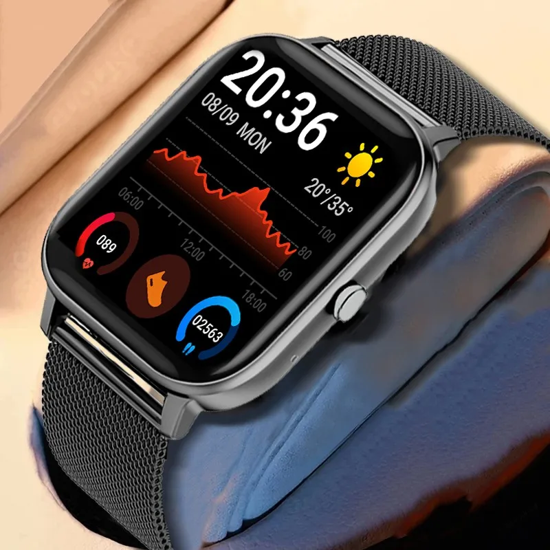 

New H10 Women Smart Watch Men Full Touch Split Screen Fitness Tracker Bluetooth Call Smart Clock Ladies Sport Smartwatch Women