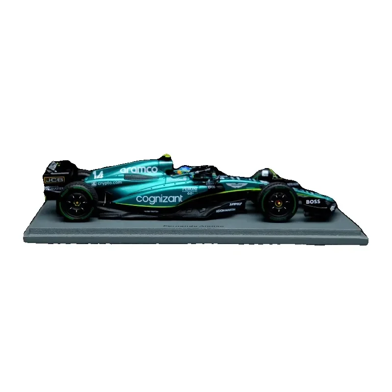 Модель в масштабе 1:43 Alonso 2023 Grand Prix Aston Martin AMR23 модель из сплава украшение для детей