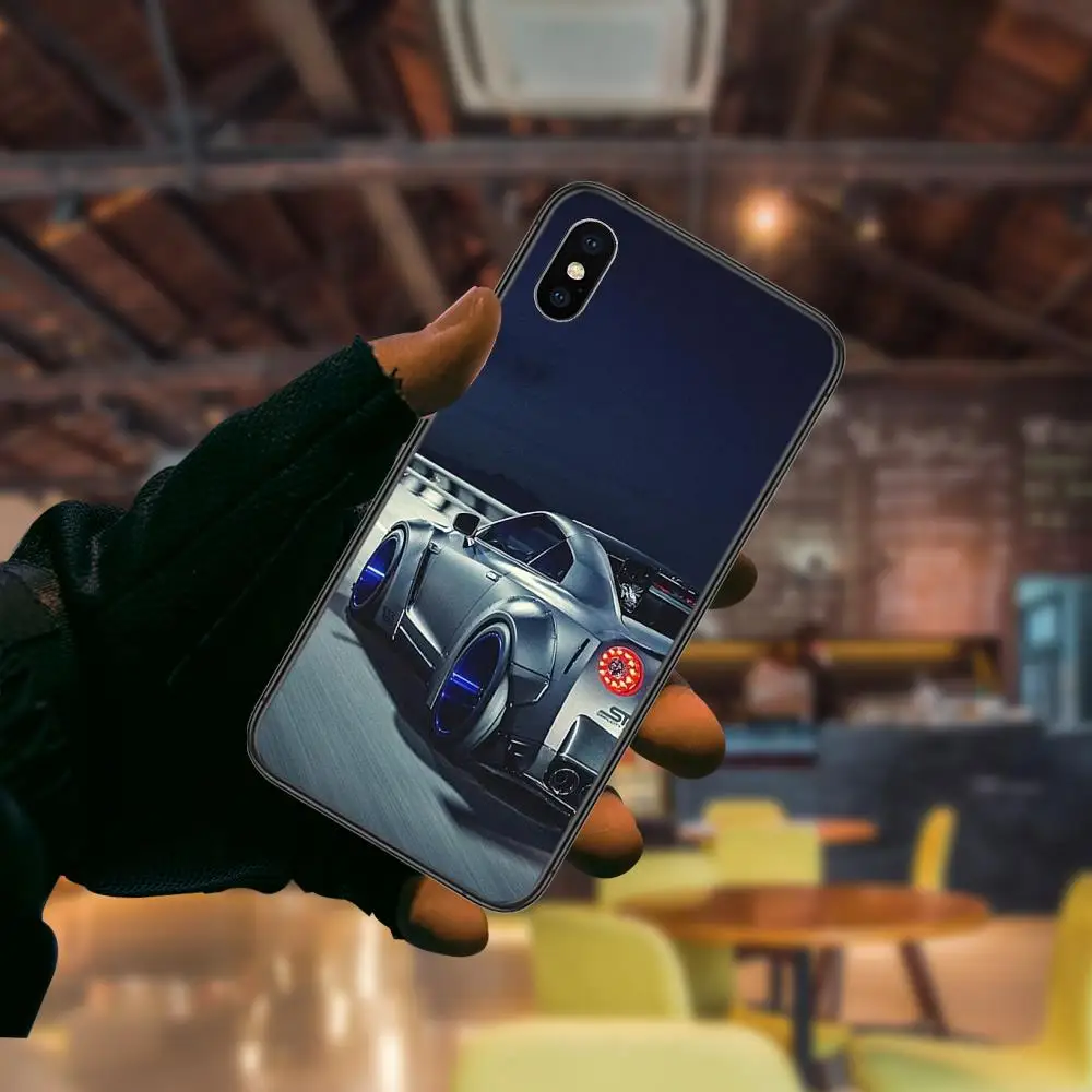 Черный чехол с рисунком по лучшей цене черный автомобиль R34 для Xiaomi Redmi K40 K30 K30S K20