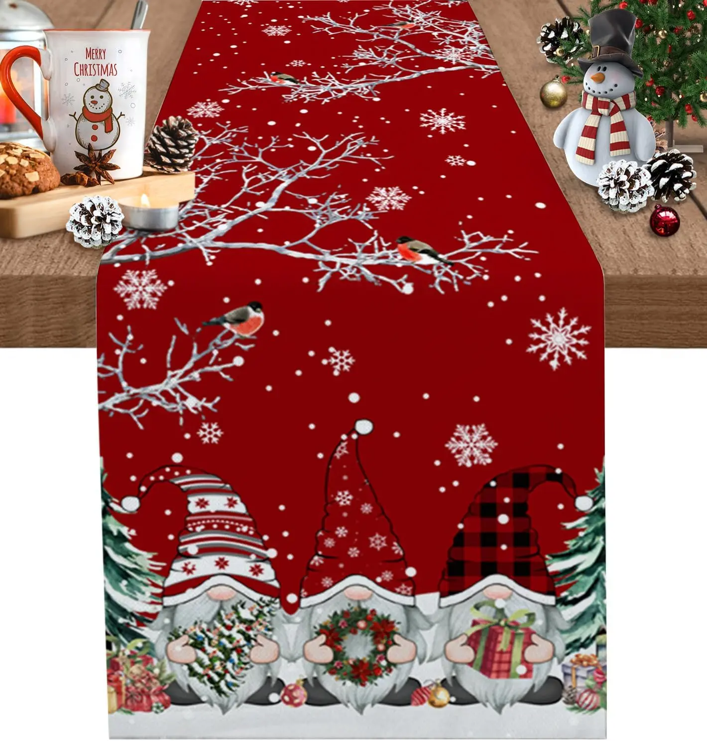 

Льняная дорожка для стола 150x33 см