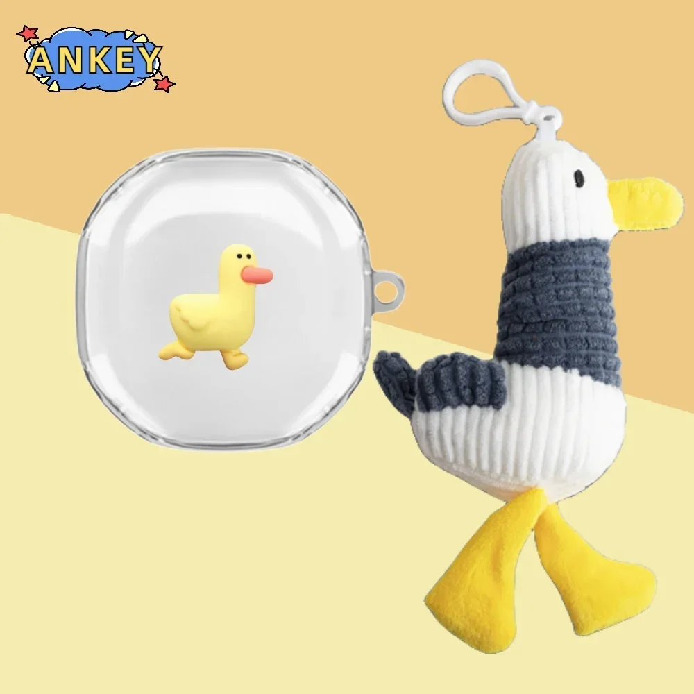 Прозрачный силиконовый чехол для наушников Baseus WM01 Plus WM02 +