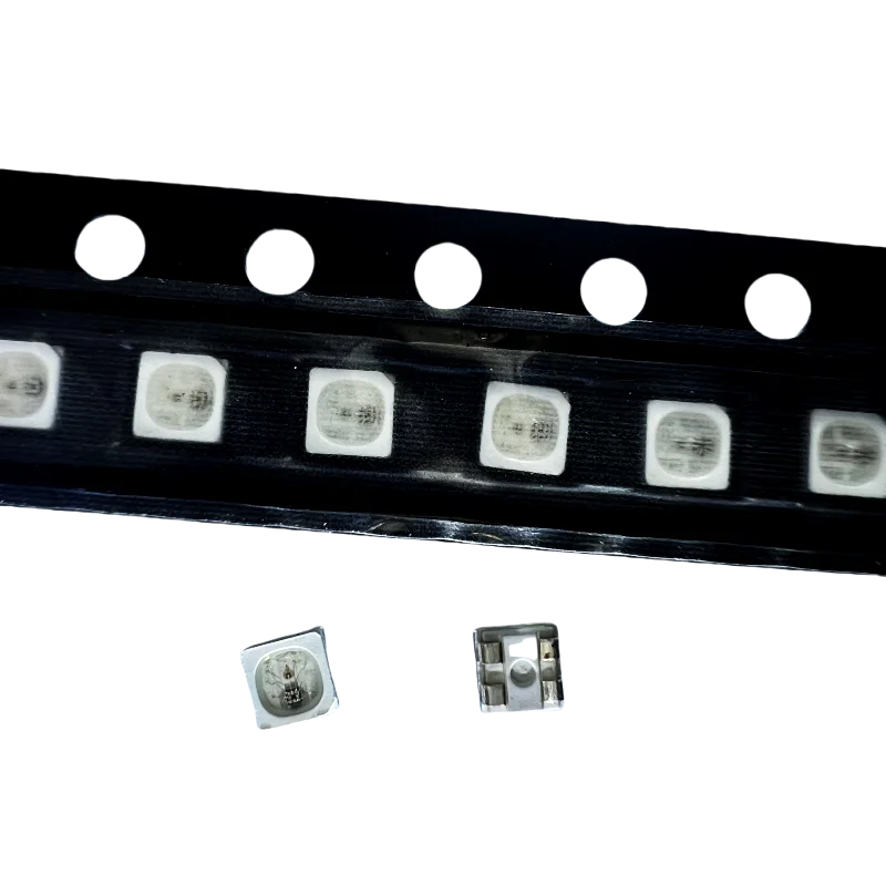 50 шт. WS2812B 5В 5050 3528 4020 1204 1209 0807 2020 Мини SMD LED чипы, адресуемые цифровые пиксельные RGB полноцветные светодиодные диоды (art.: 3920da5f9aa92) - 3920da5f9aa92
