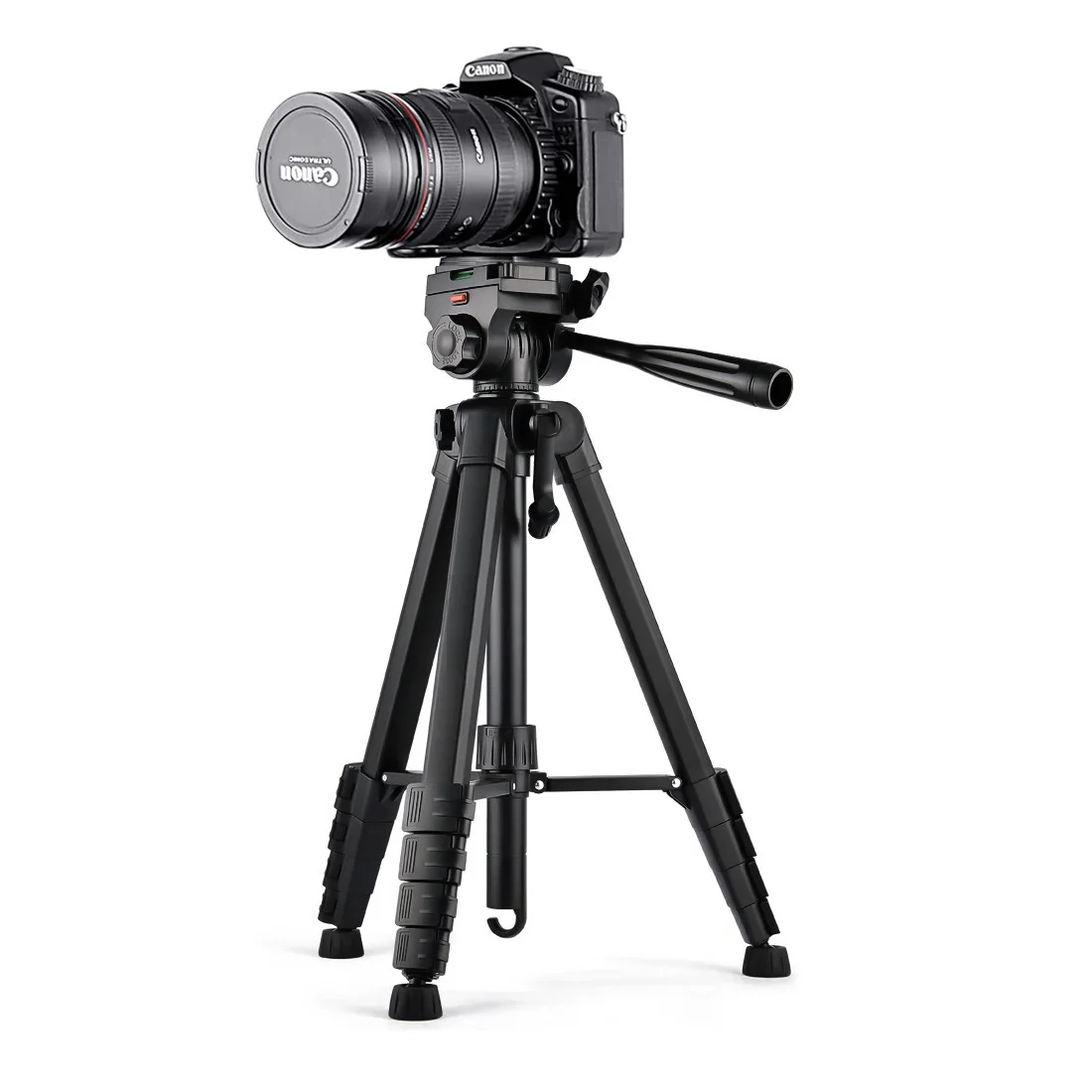 

175cm/68.9in Adjustable-height Professional DSLR Camera Tripod for Nikon Canon Sony and Video Recording,Phone Photography Stand