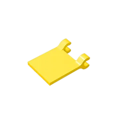 10 шт. Детский конструктор MOC 11055 2335 флаг 2x2