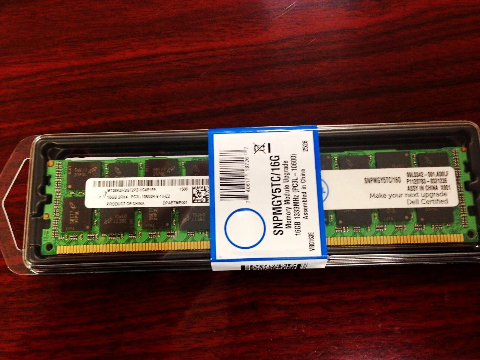 RAM R410/R610/R710/R720/T410/R910 server memory 16G 1333 ECC REG