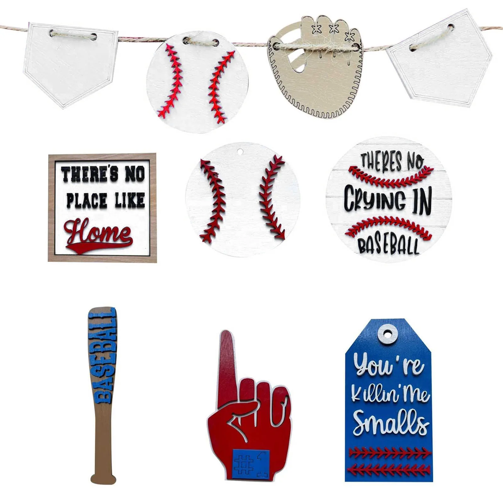 

10 шт./комплект, настенные деревянные подвески