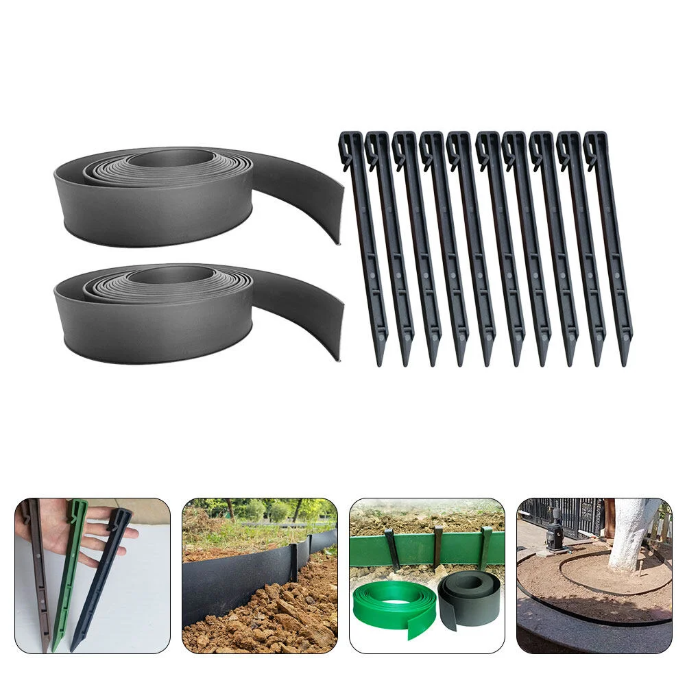 

Edge Picket Fence Decoration Garden Barrier Landscape Edging Stakes Isolation Zone Border Lawn Vegetable Borders Trim