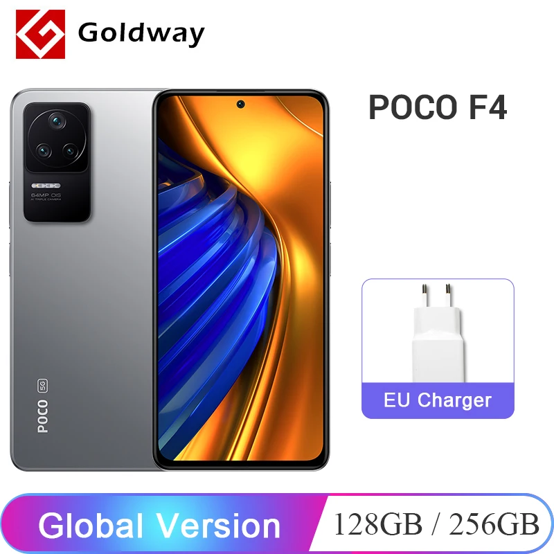 POCO F4 смартфон с восьмиядерным процессором Snapdragon 128 256 ГБ 870 Гц 120 дюйма | Мобильные