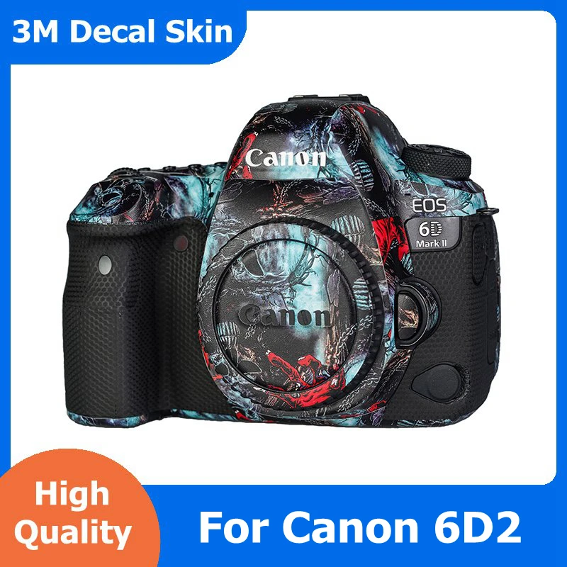 

For Canon 6D2 6DII Decal Skin Vinyl Wrap Film Camera Body Protective Sticker Coat EOS 6DM2 6D MARK2 MARKII MARK 2 II M2