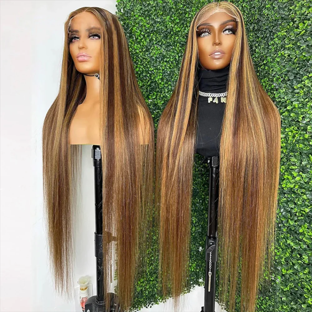 

Bone Straight Wigs Highlight Wig Human Hair 13x6 Lace Front Wig For Women Closure Wigs Colored Human Hair Lace Wig