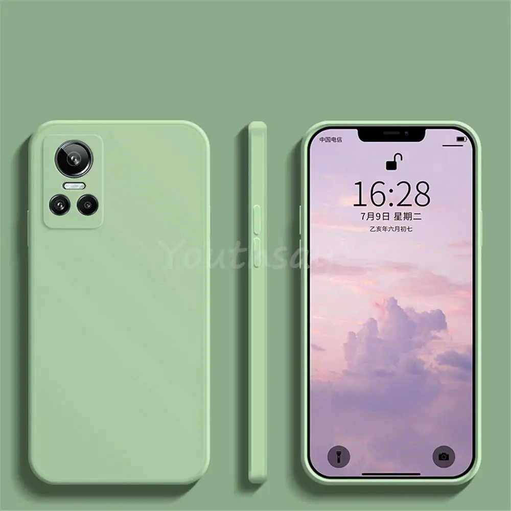 For Realme GT Neo 3 Case For Realme GT Neo 3T Case Silicone TPU Protector Rubber Bumper Capa Fundas Cover Realme GT Neo3 Cover