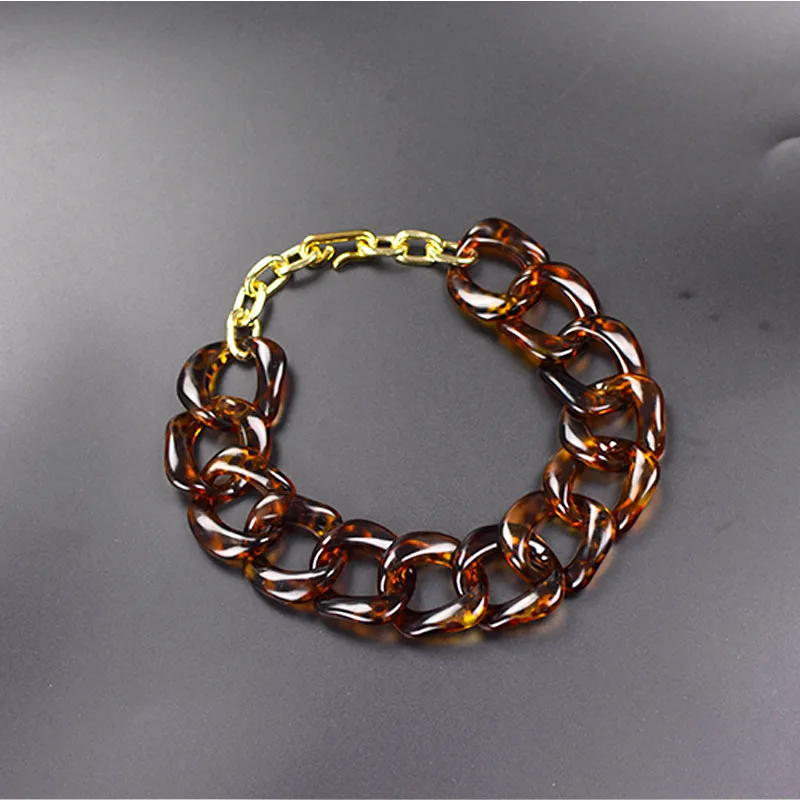 

Super Chic Lady Bamboo Design Necklace Girls Choker Oversize Stylish Female Statement Jewelry Good Quality Chain