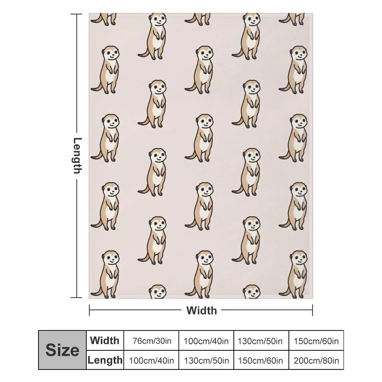 Одеяло Meerkat рождественские подарки Одеяла