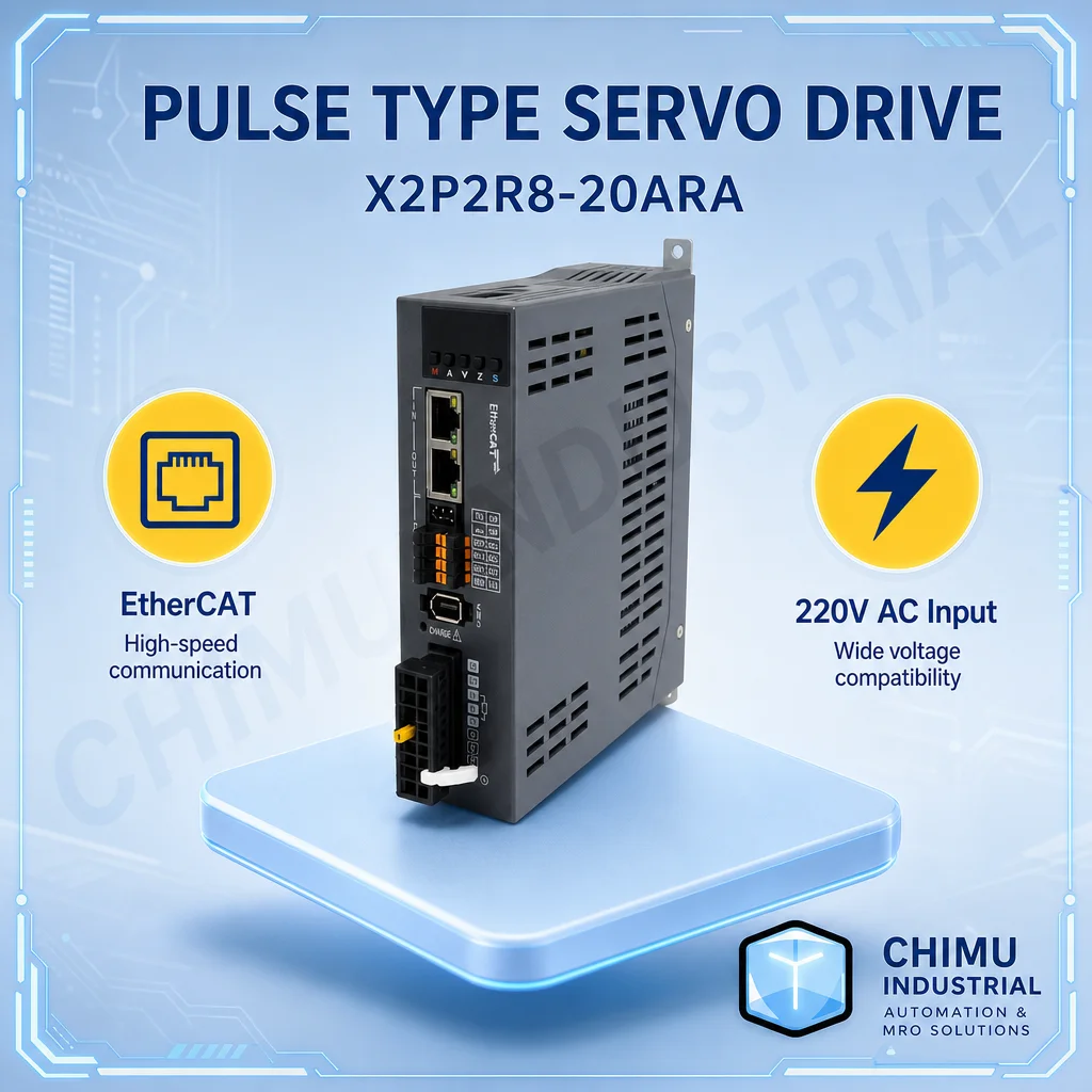 Фото 【CHIMU INDUSTRIAL】 для комплекта сервоприводов 40/60/80 EtherCat Pulse Driver 400W 600W 750W 1000W №1