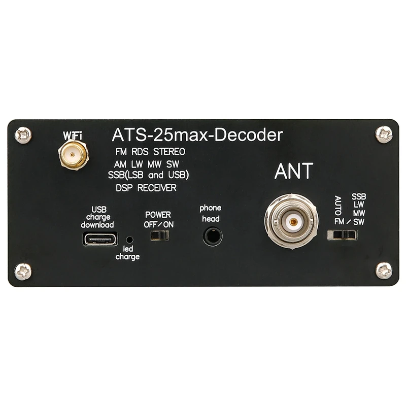 1 комплект SI4732 полный радиоприемник DSP FM LW MW SW SSB 64-108 МГц 2 4 дюймовый сенсорный