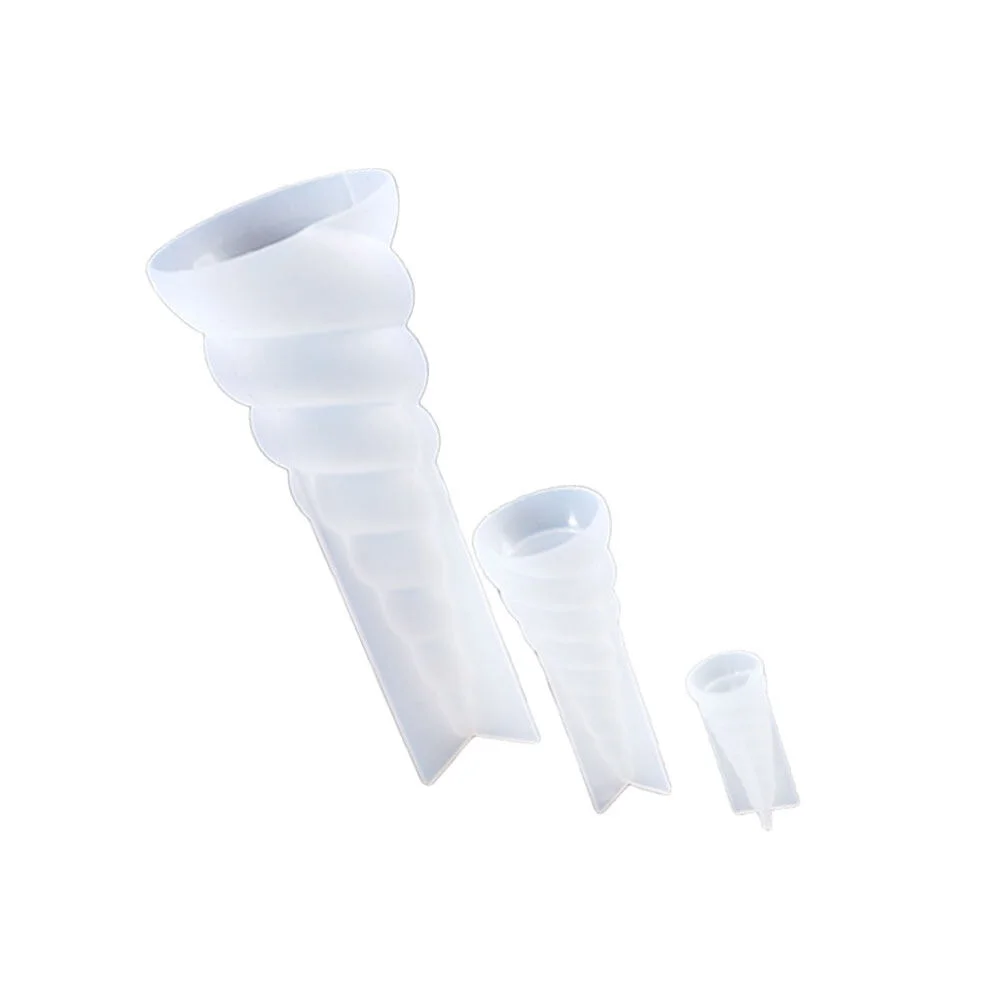 

3 PCS DIY Unicorn Mold Horn Para Gelatinas Crystal Epoxy Silicone Molds