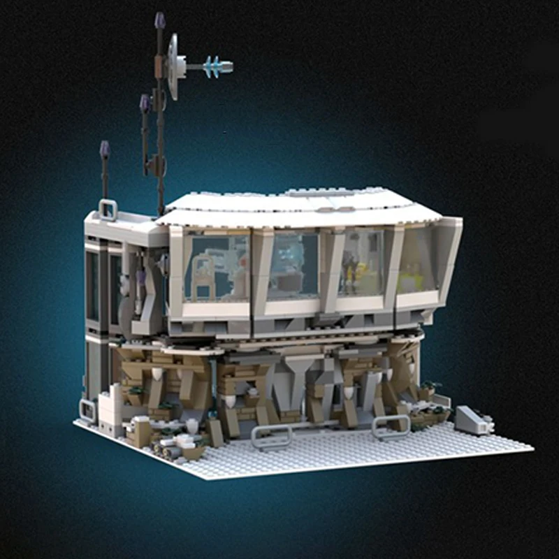 Фото 979 деталей MOC Модульные здания: Особняк Железного Человека в Малибу, Арсенал, Модель Человека, Строительные блоки, Архитектура, Творческая образовательная коллекция №2