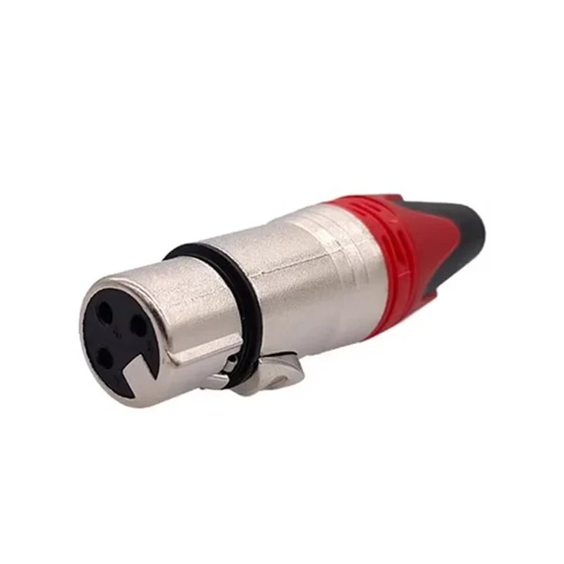 5/20/100 шт. 3-контактный разъем XLR аудиоразъем 3-жильный для микрофона динамика