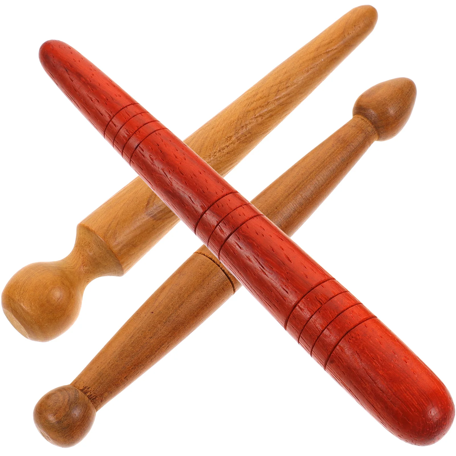 

Pressure Point Massage Tool Wooden Acupuncture Stick Full Body Massager Foot Tools