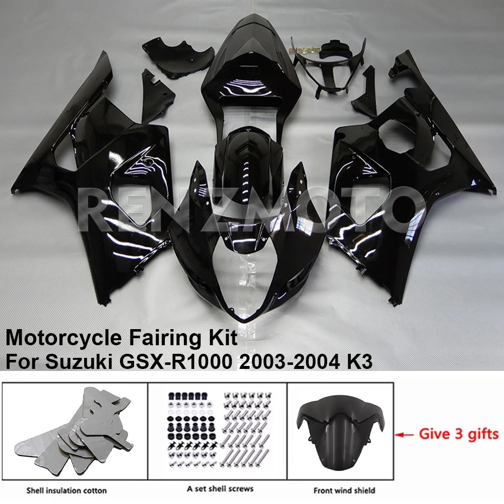 

Для Suzuki GSX-R1000 2003-2004 K3 K4 обтекатель мотоциклетный комплект обвеса украшения пластиковая защитная пластина аксессуары корпус