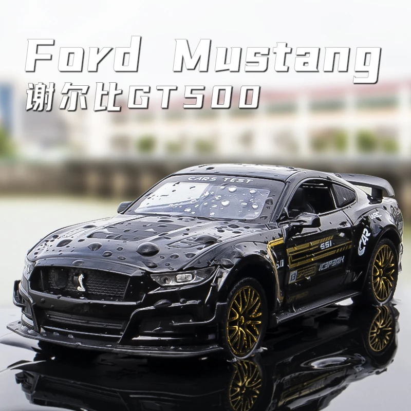 Модель спортивного автомобиля 1:32 Форд Мустанг Шелби GT500 из сплава модель литая