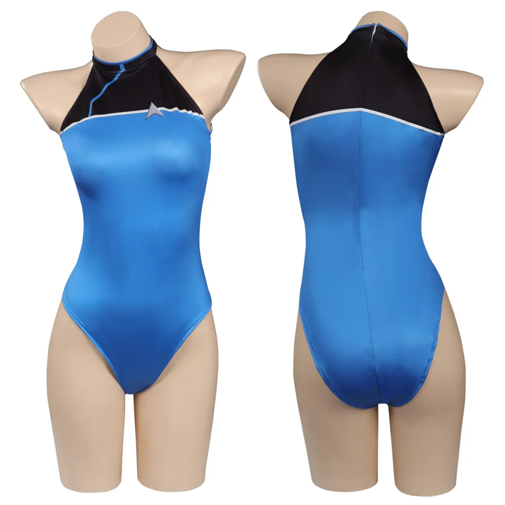 Купальный костюм для косплея Discovery Season 4 в синем цвете.