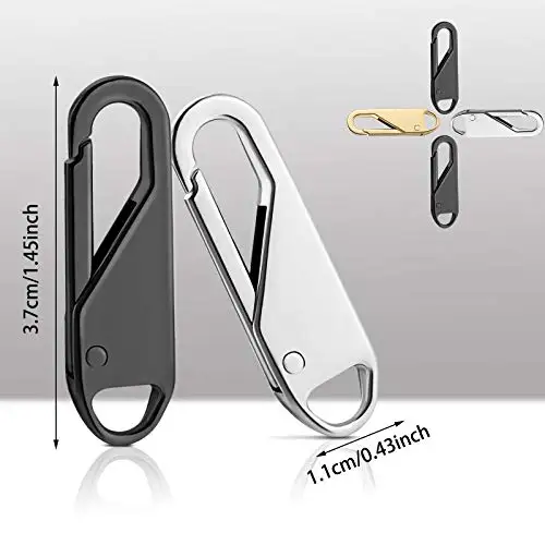 5 шт. сменные универсальные металлические насадки на молнии