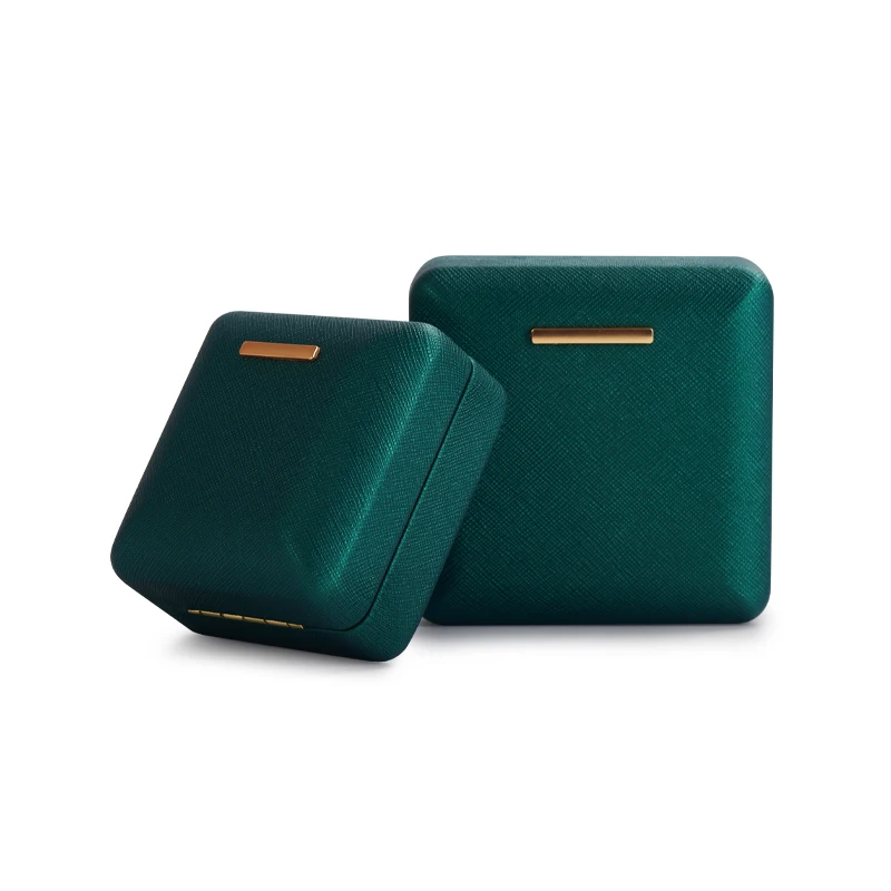 Oirlv Ring Boxes Gold Edge Arch Jewelry Box Green White Necklace Pendant Box Custom Women's Bracelet Box Jewelry Boxes For Gifts