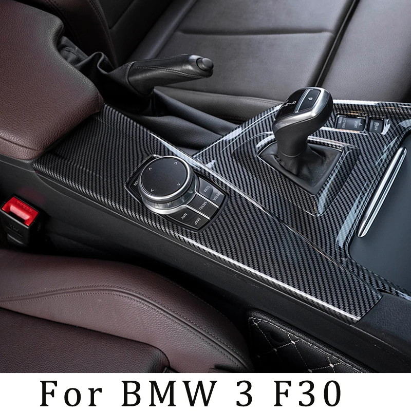

LHD Car Central Control Gear Shift Decorative Panel Sticker ABS Plastic For 3 Series F30 F31 F32 F34 F36 2013-2019 Accessories