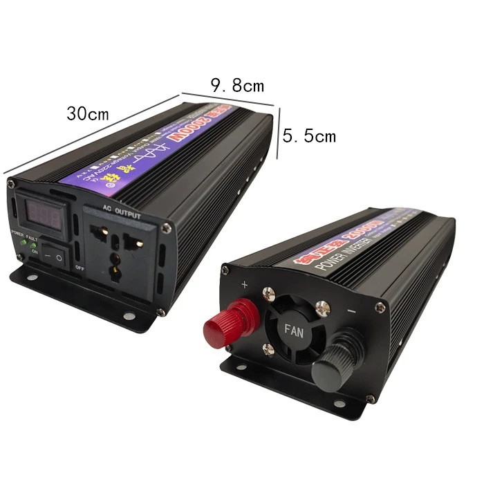 

2000 watt power inverter solar power inverter 12v to 110v 2000w inverter for car 2000w