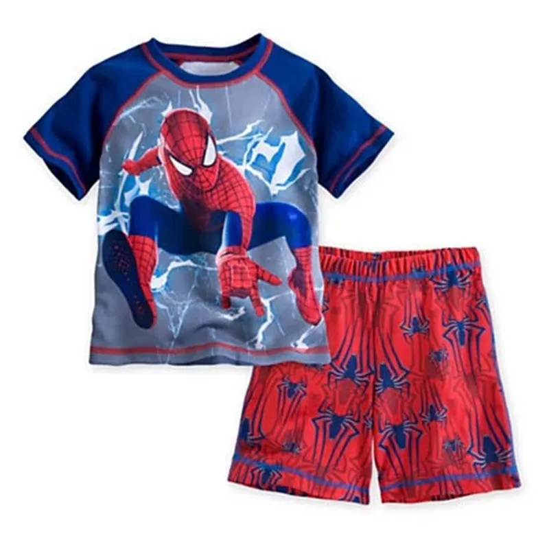 

Детский летний костюм «Человек-паук», с коротким рукавом
