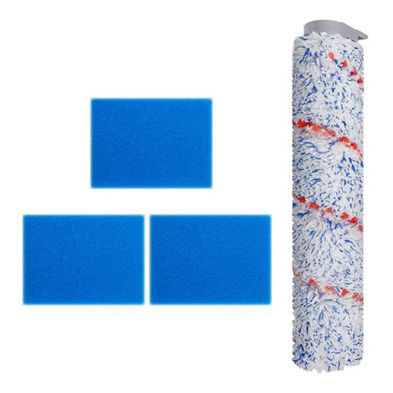 

Аксессуары для подметальной машины, сменный роликовый фильтр с щеткой для Tineco IFloor HF10E-01, беспроводной, влажной и сухой пылесос