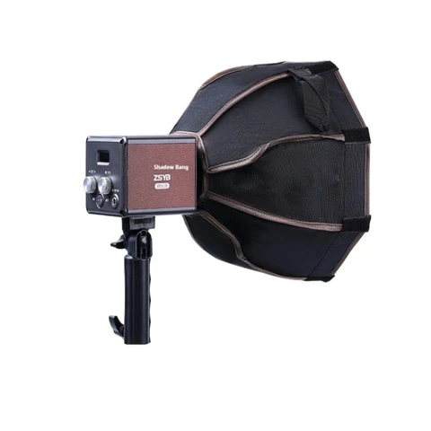 ZSYB Мини Восьмиугольный Софтбокс 30 см 40 см Двойные Размеры Дополнительный Сотовый Сетка Дизайн ZHIYUN ZY Крепление Совместимый Открытый Вспышка Аксессуар