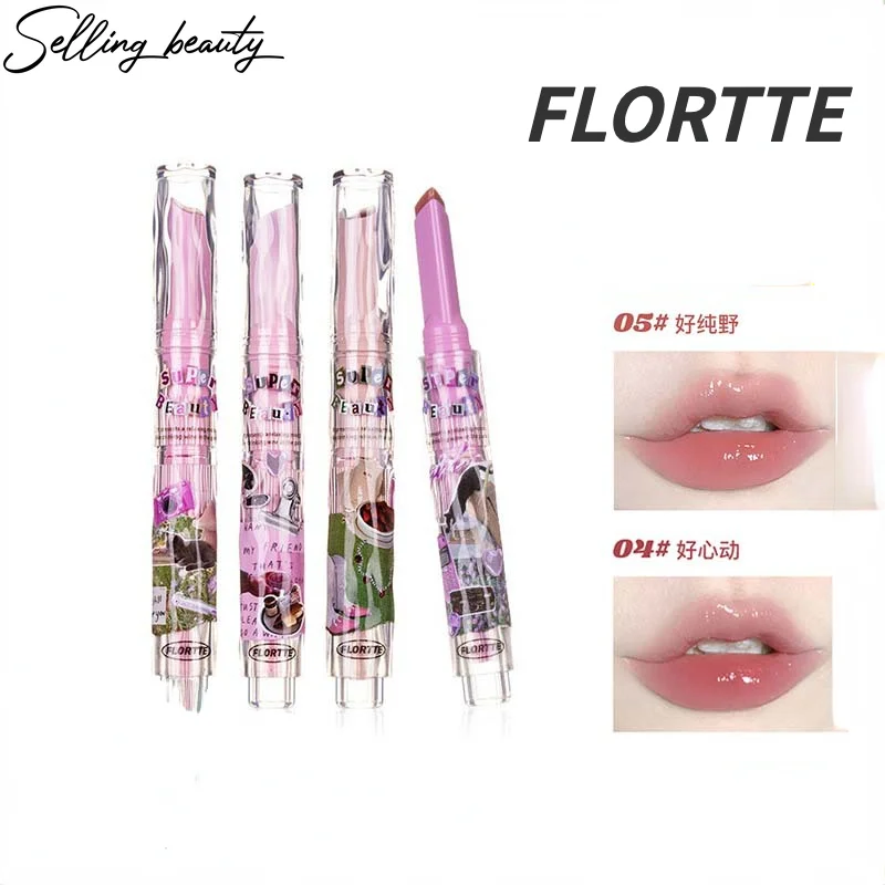 

Spot FLORTTE Flortte Flower Loria Monster Melia Solid Lip Gloss Lip Glaze Lipstick for Easy Coloring Free Shipping