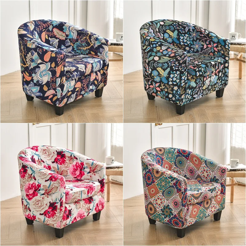 Чехлы для кресла в богемном стиле из спандекса гостиной Нескользящие ног |
