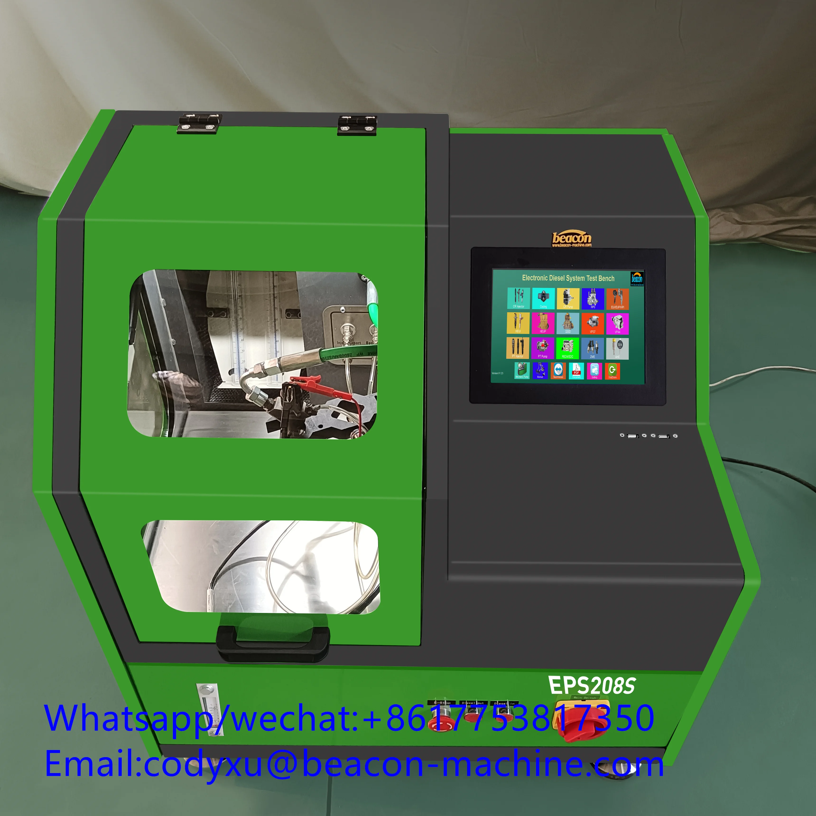 Автосервис EPS208s испытательный стенд высокого давления для инжектора дизельной