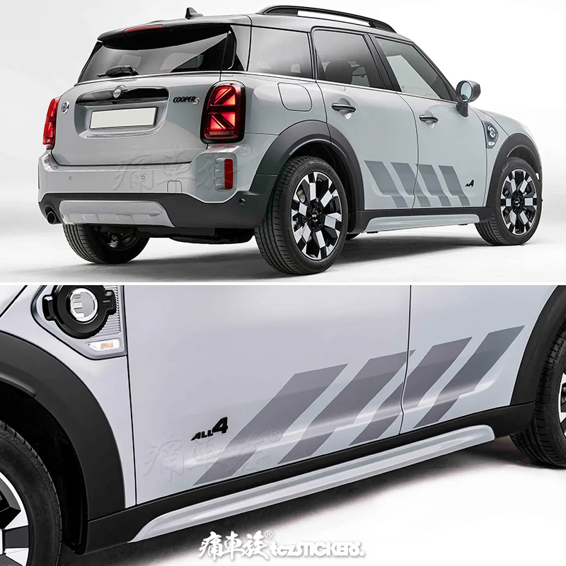 New Custom Car Sticker FOR BMW MINI Countryman F60 Body Exterior Decoration Vinyl Car Decal Film Accessories