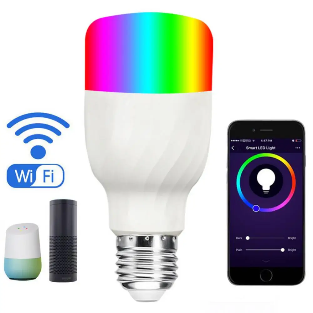 Rgb лампа wifi. Умные wifi лампы. Умная лампочка smart bulb с wifi. Умные wifi лампы. Беспроводные светодиоды.