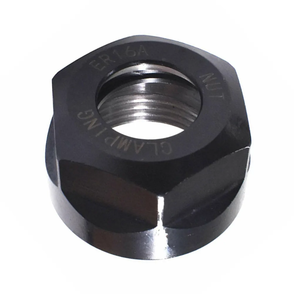 

ER16 A Type Collet Clamping Nut For CNC Milling Chuck Holder Black CNC Milling Machine Chuck Nut Cutting Machine Adapter Tool