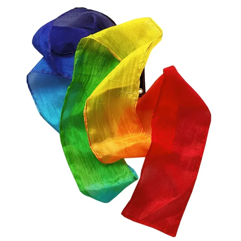 3 шт./партия шелковые ленты для гимнастики балета танец живота