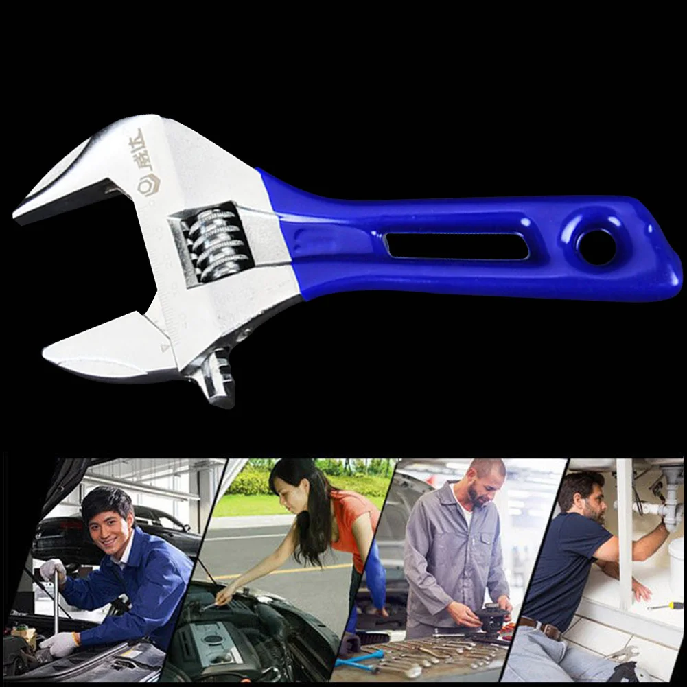 

Key Universal Spanner Alloy Hand Tools Wrench Disassemble Portable Repair Mini Adjustable Screw Nuts Maximum 24mm