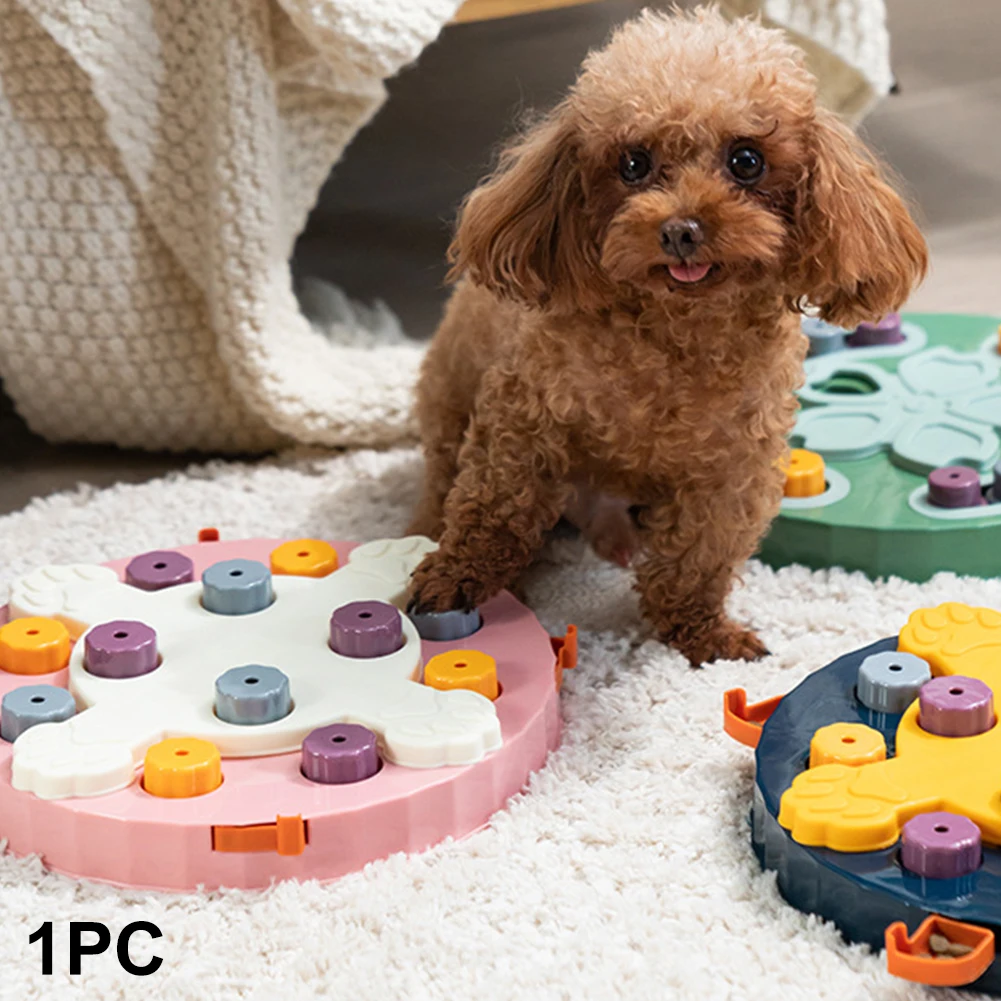 

Диспенсер для медленной подачи еды, Интерактивная тренировочная игрушка для собак и домашних животных, уменьшает скуку