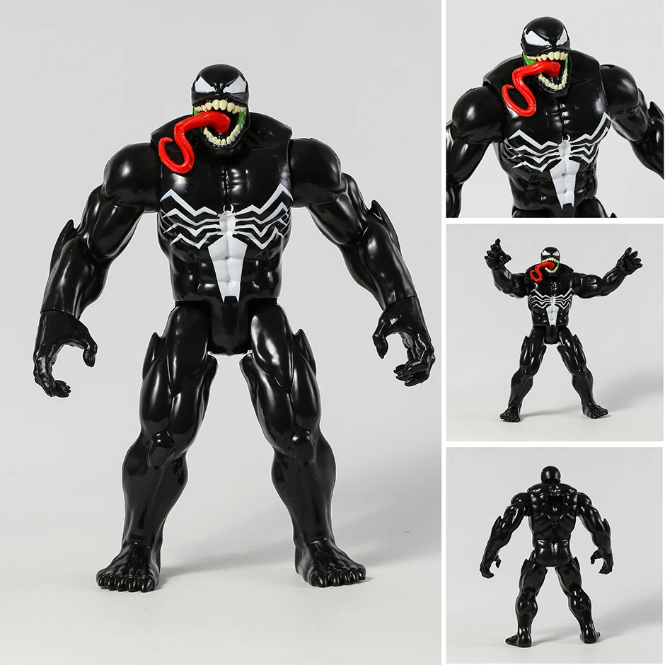 

Marvel Spider-Man Maximum Venom Titan Hero Series Blast Gear Ready 12" Venom