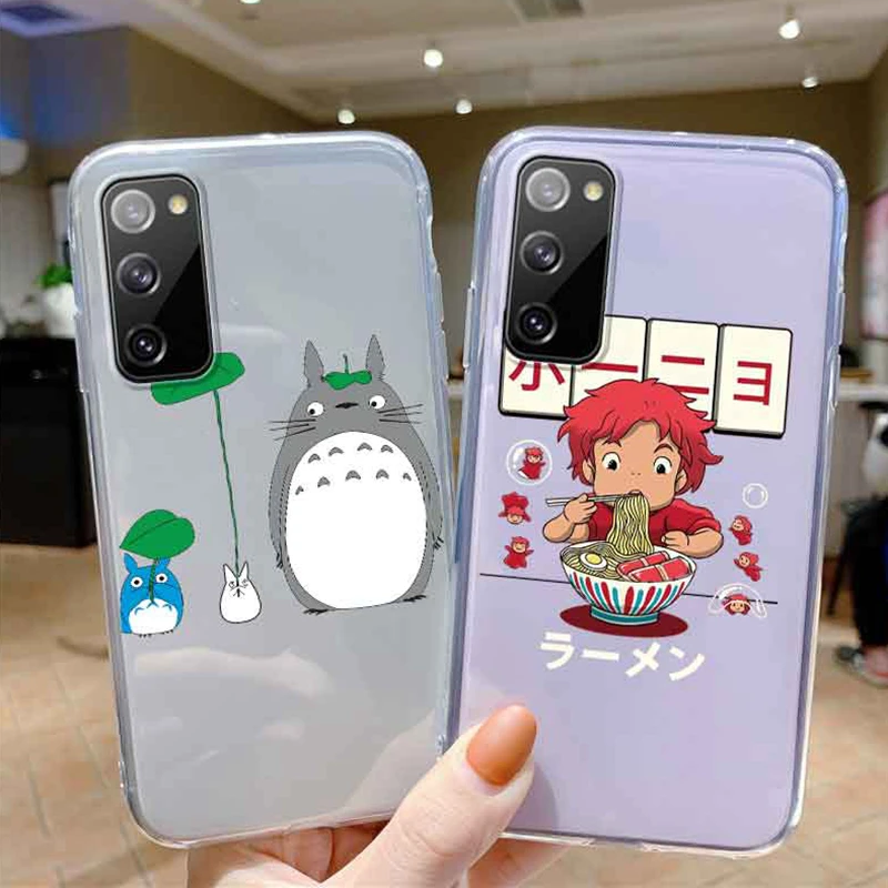 Чехол для Samsung Galaxy S20 FE + Plus S 20 Ultra из японского аниме Мой сосед Тоторо Патрик звезда