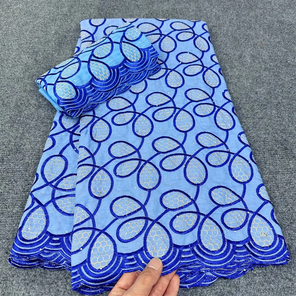 Швейцарская вуаль Африканское Австрийское кружево с камнями кружевная ткань 2024